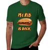 Polos masculinas É a temporada de McRib! T-Shirt Custom T Shirts Sweatshirt Heavyweight For Men
