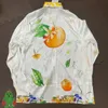 Mens Casual Shirts Casablanca Shirt Star Rabbit Cactus Print Loose Hawaiian Long Sleeve Womens Soft 230718