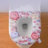 Toilet Seat Covers Cartoon Stereo Embossed Mat Thickened Paste Type Design Cushion Four Seasons Universal Waterproof Pad