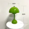 Other Home Decor Table Lamp Nordic Simple Creative LED Study Desk Lights Bedroom Bedside Night Lamps Macarone Mushroom 230717