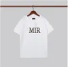 2023 Designer T-shirt à manches courtes pour hommes et femmes T-shirts de créateurs Amirs Amirsy Summer Fashion Brand Sand Fluid Letter Tees imprimés