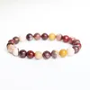 SN1085 Moukaite Jasper Bracelet Reiki Energy Grounding Bracelet Root Chakra Bracelet Fashion Yoga Mala Bracelet296Z