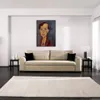 Beautiful Woman Canvas Art Study Room Decor Frans Hellens Ii Amedeo Modigliani Painting Handmade High Quality