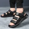 Sandals Air Cushion Elevated Youth Men's Sports Nonslip Waterproof Casual Beach Flat Shoes Men Man Sandalias Hombre 230718