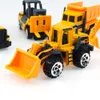 Diecast Model 1Pc Bambini Giocattoli per auto Camion dei pompieri in lega Escavatore Veicolo di ingegneria per la costruzione per ragazzi Regalo 230617