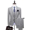 Костюм мужской классический 3 штуки плюс размер S-6xl Роскошные свадебные платья костюмы мужской подход Mens Tuxedo Blazers2575
