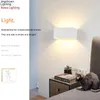 Applique LED étanche 12W lampes noir/blanc couleur coque IP65 éclairage intérieur extérieur aluminium lumière Arandela