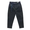 Pantalon Homme Printemps Coton Cône Décontracté Coupe Ample Poche Jambe Droite 230718