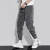 Calças masculinas outono e inverno jeans bordados com personalidade hip hop costura solta tamanho grande roupas de trabalho em geral