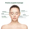 Eye Massager CkeyiN Electric Vibration Eye Massager Eyes Care Device Wrinkle Fatigue Relieve Magnet Therapy Acupuncture Massage 9Mode Eyewear 230718