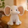 Super mignon éléphant peluche poupée bébé dormir éléphant apaiser doux oreiller enfants cadeau d'anniversaire poupée