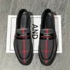 Gai gai gai vestido elegante masculino sapatos de couro italiano mocassins hippie moda formal para tênis pretos casuais masculinos 230718