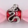 Andy Jewel 925 Cuentas de plata esterlina DSN Mulan Mushu Charm Charms Se adapta al collar de pulseras de joyería de estilo Pandora europeo 798632C286Q