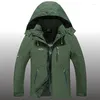 Men's Jackets Spring Outdoor Tactical Military Jacket Autumn Waterproof Hooded Windbreaker Male Hunting Army Outwear Coat Plus Size 5XL