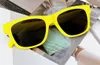Солнцезащитные очки с желтым черным дымом для женщин мужчины солнечные солнцезащитные очки gafas de sol designer occhiali da sole uv400 защита очков
