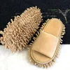 Pantofole 1 paio Mop antipolvere in microfibra Pigro Pulizia rapida Pantofola da pavimento Lavabile Scarpe da casa Strumenti per la pulizia del bagno 230718