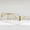 Designer Sonnenbrille für Frauen Sonnenbrillen Männer Fashion Metall Rechteckrahmen Retro Frauen lässig verschreibungspflichtige Sonnenbrille Herren Urlaubsfeiern Brille Top Qualität