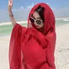 Scarves Luxury Women Cotton Linen Viscose Scarf Big Shawl Fashion Lady Sunscreen Bandana Long Tassel Solid Soft Headscarf