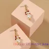 Dangle Earrings Pearl For Women Jewelry Vintage Natural Luxury 925 Silver White Charm Ear Studs Real Carved Charms Gemstones Gift