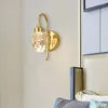 Wall Lamp SOFEINA Modern Crystal Sconce LED Indoor Light Fixture Gold Luxury Decorations For Bedroom Living Room Office