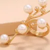 Anelli a grappolo Margarite Anello di perle romantiche francesi Per donna Personalizzato Esagerato Geometrico Moda Accessori per gioielli per banchetti per anziani
