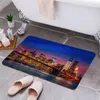 Mattor City Lighting Entrance Door Floor Mat Non-Slip Foot Pad Home Welcome Carpet For Hallway Bath Kitchen Doormat