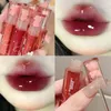 립글로스 물 거울 유약 비 스틱 컵 지속적인 보습 액체 립스틱 섹시한 빨간 갈색 음생 색조 여성 미용 메이크업 도구