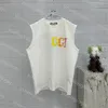 Sexy Heren Ondergoed Designer Zomer Tank Tops Mode Gedrukt Straat Ademende Losse Mouwloze Tees