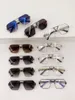 Новый дизайн моды Men Square-форма солнцезащитные очки 9105 Металлическая рама Простой и щедрый стиль универсальный UV400 защита очков