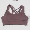 Sous-vêtements de yoga pour femmes Crop Top Gym Vest Vêtements pour le fitness Femme Yogas Vêtements Filles Sportswear Femme Corsage Soutiens-gorge de sport Antichoc Rassemblement YTRU