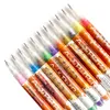 Smalto per unghie MYBORMULA 12 Pennelli colorati per nail art 0,5/0,7 mm Penna acrilica per unghie Disegno fodera Fai da te Graffiti Design Nail art Beauty Nail Tool 230718