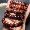 Pulseira Natural Red Tiger Eye Stone Pulseira Fashion Women Healing Jewelry Gemstone Reiki Energy Gift Holiday Gift 1PCS