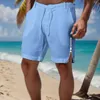 Männer Shorts Baumwolle Leinen Seite Zipper Hosen Mann Sommer Atmungs Einfarbig Hosen Fitness Strand Streetwear Sweatshort