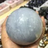 Natural Celestite Quartz Crystal Sphere Ball Healing 100% Natural Crystal by Handwork297a