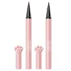 Eye ShadowLiner Combination Caneta delineadora líquida à prova d'água com lindas patas de gato, ferramenta de maquiagem feminina mecânica de secagem rápida 230719