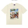 Herren-T-Shirts. Neues KITH Store Limited Nischen-Beauty-Trend-bedrucktes Kurzarm-T-Shirt aus reiner Baumwolle mit doppeltem Garn für Männer und Frauen