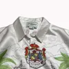 Camisas casuales para hombre Seda Casablanca Chica de pelo largo Kungsholmen Camisa estampada Playa de alta calidad Hawaiana 230718