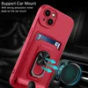 iPhone 15 14 Plus 13 12 11 Pro Max XSMAX XR XS X TPU Shock Proof Magnetic Kickstand Case Back Cover