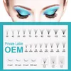 False Eyelashes 3D 14D Mixed Length Sharp Pointy Stem Pre Made Russian Premade Volume Loose Fan Lashes Eyelash Extension 230718