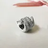 925 Sterling Silver New Fashion Women's Charm New Bladybug, Owl, Cat, Dog, Fox Beads Lämpliga för original Pandora, en speciell gåva för kvinnor