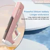 Gun Toys Electric Water Gun High-Tech Automatic High Mathd High Dative Toys для Kid Summer Summer Bulm Game Toy 230718