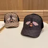 23SS Designers Baseball Caps Hats Casquette Luxe Bee Haftowana kość Mężczyźni mężczyźni Kobiety Sun Hat Gorras Sports Cap