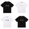 ラビットイヤーデザイナーTシャツ2023メンズTシャツを着る夏のファッションTシャツスプラッシュインクレタープリントデザインCP TシャツトップCJG23071919