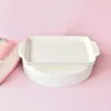 Plates Ceramic Butter Dish With Lid Pink Porcelain Airtight Cheese Keeper Storage Plate Bow Flower Crock Box Container Dishwasher Safe