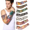 Street Tattoo Armstulpen, Sonnenschutz, UV-Schutz, nahtlos, Outdoor, Basketball, Reiten, Sonnenschutz, Armstulpen für Männer und Frauen