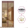 Curtain Magnetic Screen Door Net Anti Insect Mesh Mosquito Protection Magic Magnet Curtains For Doors Windows