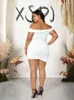 Plus Size Dresses Dress Women Summer In Off Shoulder Party Evening Sexy Short Tight Woman Wholesale Drop