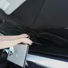 Schaduw Voor Tesla Model 3/Y/X Serie Auto Voorruit Zonnebrandcrème Paraplu UV Bescherming Zonneklep Protector voorruit Zonnescherm Cover 230718