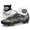 Chaussures Habillées Hommes Football En Plein Air Top Qualité Cheville Gazon Football Crampons Ultraléger Tendance Herbe Formation Sport Chaussures FG TF Baskets 230718