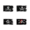 Totenkopf mit gekreuzten Knochen, Piratenflagge, Jolly Roger, Ragged Older Broken Jack Rackham Retail Direct Factory, ganze 3 x 5 Fuß, 90 x 150 cm, Polyeste243y